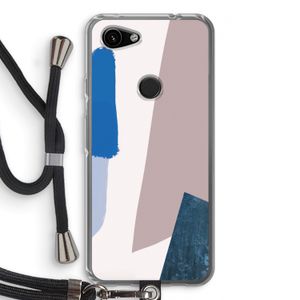 Lapis: Pixel 3a Transparant Hoesje met koord