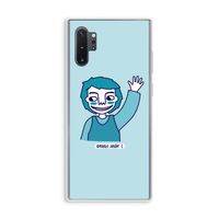 Zwaai: Samsung Galaxy Note 10 Plus Transparant Hoesje