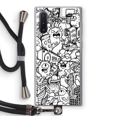 Vexx City #2: Samsung Galaxy Note 10 Transparant Hoesje met koord