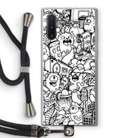Vexx City #2: Samsung Galaxy Note 10 Transparant Hoesje met koord