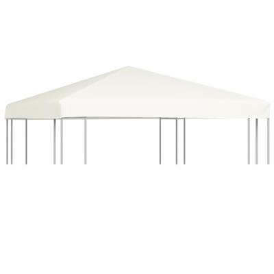 VidaXL Prieeldak 310 g/m² 3x3 m crèmewit