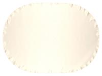 LIVARNO home Set van 2 jacquard tafelkleden (Ovaal, Wit)