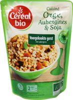 Cereal Bio Stoofpotje van gierst aubergines en soja bio (250 gr)