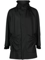 Craig Green imperméable Tube Pleat - Noir