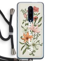 Hello bloemen: OnePlus 7 Pro Transparant Hoesje met koord Hello bloemen: OnePlus 7 Pro Transparant Hoesje met koord