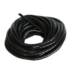 Kabel/frame-beschermer spiraal 9-30mm zwart (25m)