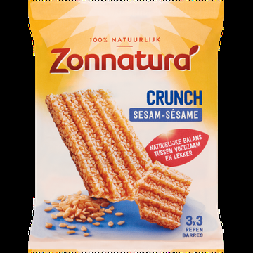Zonnatura Crunch Sesam 3 x 50 g bij Jumbo