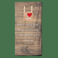 Moederdag Handdoek 10 - Pillow Buddies