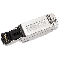 Siemens 6GK1901-1BB11-2AA0 IE FC RJ45 Plug 180 4 x 2, RJ45-connector met FC-aansluittechnologie 6GK19011BB112AA0 Zilver 1 stuk(s) Siemens 6GK1901-1BB11-2AA0 IE FC RJ45 Plug 180 4 x 2, RJ45-connector met FC-aansluittechnologie 6GK19011BB112AA0 Zilver 1 stuk(s)