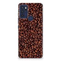 Motorola Moto G60s | Siliconen Case | Koffiebonen