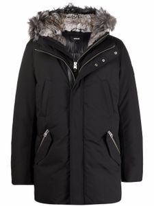 Mackage parka matelassée en fourrure artificielle - Noir