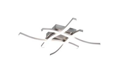 Trio Led plafonnièreRoute RVS 4000K - R62474407