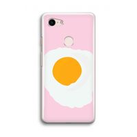 Sunny side up: Google Pixel 3 Transparant Hoesje