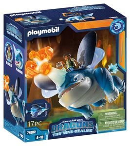 PlaymobilÂ® Dragons the nine realms 71082 plowhorn