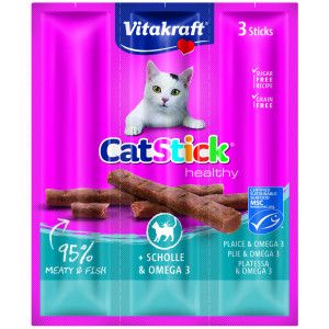 Vitakraft Catstick Healthy schol & omega-3 kattensnack 5 x 3 sticks