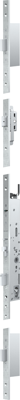 ASSA ABLOY 819NE0F Veiligheidspaniekmeerpuntssluiting | enkelzijdig krukgestuurd | zelfvergrendelend | SKG*** | DM65mm | PC92mm | voorplaat staal