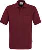 Hakro 802 Pocket polo shirt Top - Burgundy - L