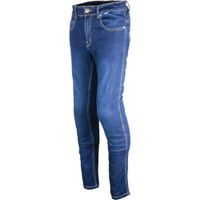 GMS Rattle Lady Slim, Motorjeans dames, Donkerblauw lengte 32