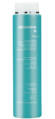 Medavita Shampoo Solarich Hair&Body Restructuring After-Sun Shower Gel 400ml | Voor Zon