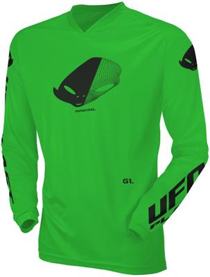 UFO PLAST Children&apos;s jersey ufo rad neon green gr. xxs