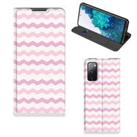 Samsung Galaxy S20 FE | Hoesje met Magneet | Waves Roze