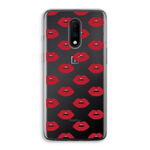 Lips: OnePlus 7 Transparant Hoesje