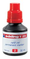 Edding T-25 markernavulling Rood 30 ml 1 stuk(s) - thumbnail