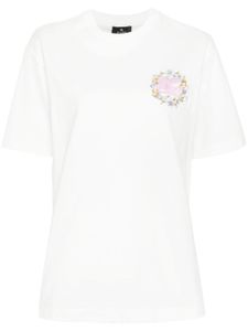 ETRO t-shirt à logo brodé - Blanc