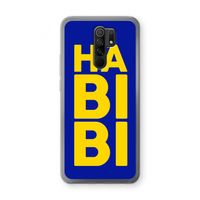 Habibi Blue: Xiaomi Redmi 9 Transparant Hoesje