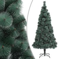 VidaXL Kunstkerstboom met standaard 120 cm pet groen
