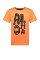 Tygo & Vito Jongens t-shirt neon Aloha - Oranje clownfish - thumbnail
