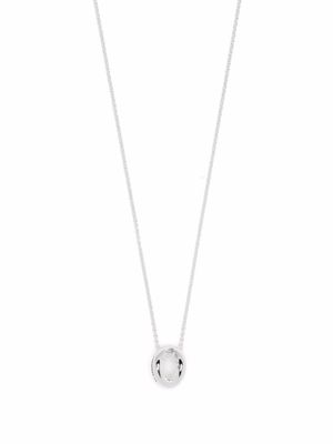 Le Gramme collier Entrelacs en argent sterling à pendentif