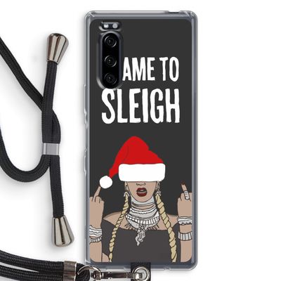 Came To Sleigh: Sony Xperia 5 Transparant Hoesje met koord