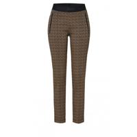 Toni - Beige | Dames | Broek | Beige | 46 | regular | Kamst mode
