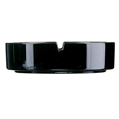 Asbak Arcoroc 6 Stuks Stapelbaar Set Zwart Glas 10,7 cm