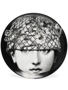 Fornasetti assiette décorative Tema e Variazioni No. 384 - Noir