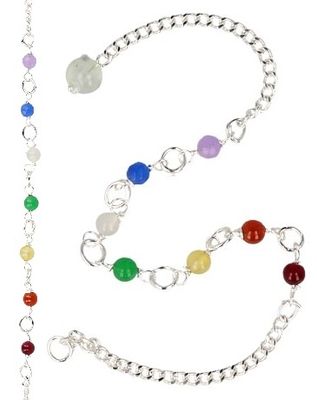 Ruben Robijn Pendel ketting chakra (1 st)