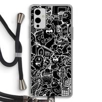 Vexx Black City : OnePlus 9 Transparant Hoesje met koord