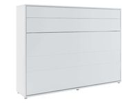 Opklapbed CONCEPTION PRO 140x200 cm mat wit (horizontaal) zonder kasten Opklapbed CONCEPTION PRO 140x200 cm mat wit (horizontaal) zonder kasten