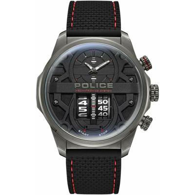 Police PEWJM0006505 Zwart Heren horloge