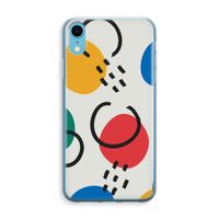 Illustratieve pop 3: iPhone XR Transparant Hoesje
