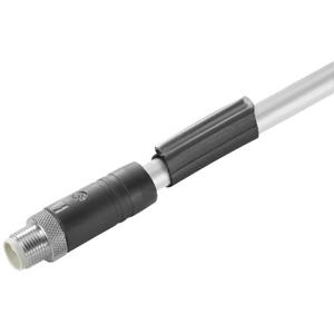 Weidmüller 2455220300 Sensor/actuator connector, geassembleerd Aantal polen (sensoren): 5 Stekker 0.60 m 1 stuk(s)