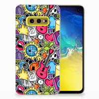Samsung Galaxy S10e | Sillicone Back Cover | Punk Rock