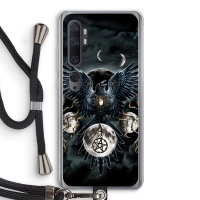 Sinister Wings: Xiaomi Mi Note 10 Transparant Hoesje met koord