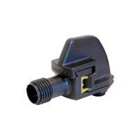 Connector - Type F (Female) - IP44 Waterdicht - Zwart