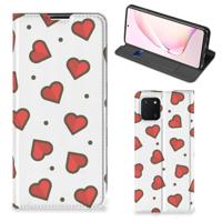 Samsung Galaxy Note 10 Lite | Hoesje met Magneet | Hearts