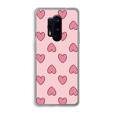 Ondersteboven verliefd: OnePlus 8 Pro Transparant Hoesje