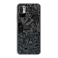 Vexx Black Mixtape: Xiaomi Redmi Note 10 5G Transparant Hoesje