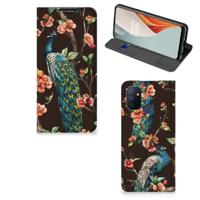 OnePlus Nord N100 | Hoesje maken | Pauw met Bloemen OnePlus Nord N100 | Hoesje maken | Pauw met Bloemen
