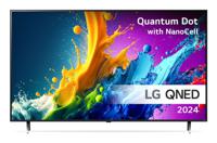 LG Electronics 43QNED80T6A 4K QNED LED-TV 109 cm 43 inch Energielabel G (A - G) CI+*, DVB-C, DVB-S2, DVB-T2, WiFi, UHD, Smart TV, Nano Cell Zwart